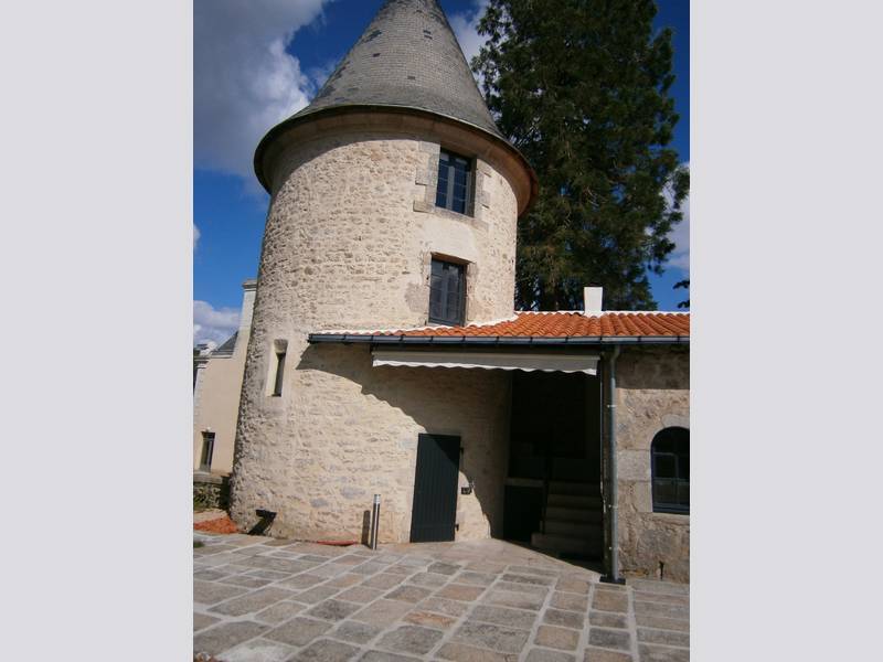 Hotel Chateau De La Barbiniere Сен-Лоран-сюр-Севр Экстерьер фото